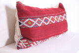 Moroccan handmade kilim pillow 14.1 INCHES X 22 INCHES