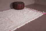 Handmade custom Moroccan rug - wool berber carpet