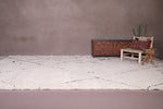 Beni Ourain Rug Wool - Hand Knotted Berber carpet - Custom Rug