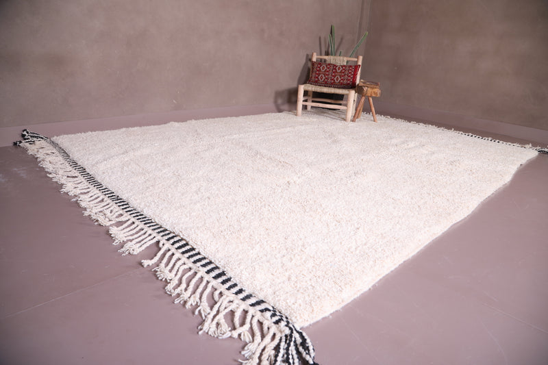 Custom Moroccan rug - Simple Beni ourain rug