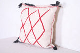 Moroccan handmade kilim pillow 13.1 INCHES X 18.5 INCHES