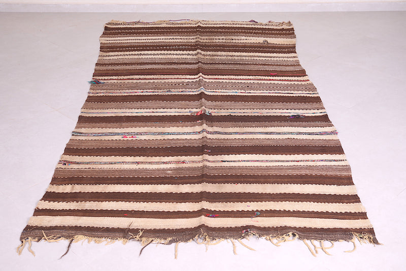 Handwoven Kilim 4.5 FT X 9.1 FT