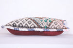 Moroccan handmade kilim pillow 12.5 INCHES X 18.8 INCHES