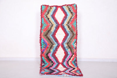 Colorful Berber Runner Rug 2.2 X 5.5 Feet