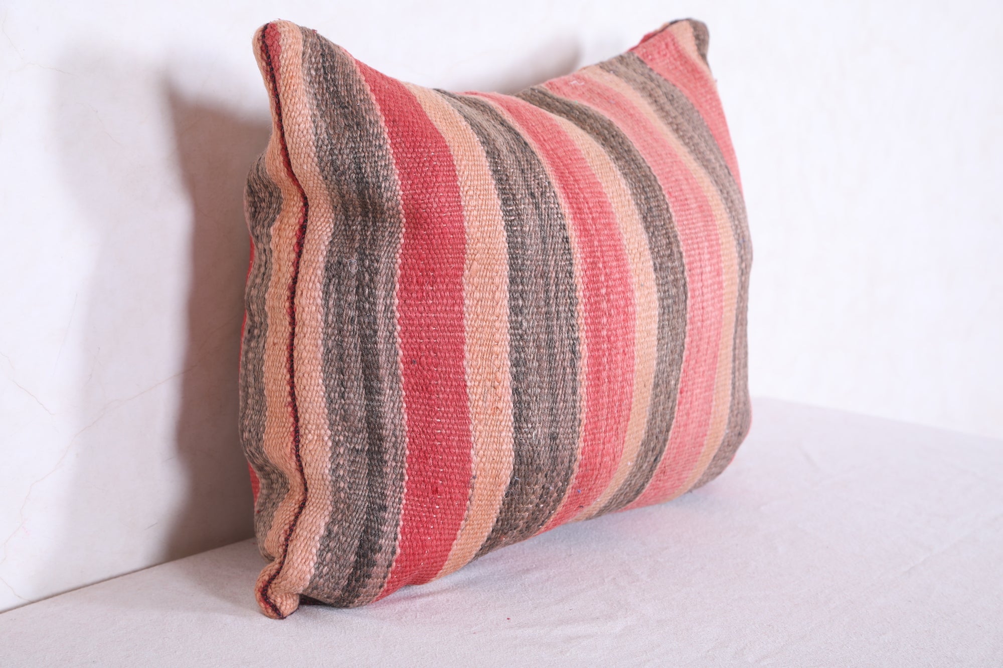 Moroccan handmade kilim pillow 17.7 INCHES X 21.6 INCHES kilim