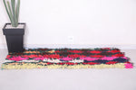 Colorful Shaggy Runner Rug 2.2 X 5.3 Feet