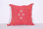 Moroccan handmade kilim pillow 17.3 INCHES X 18.5 INCHES