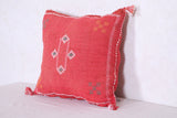 Moroccan handmade kilim pillow 17.3 INCHES X 18.5 INCHES