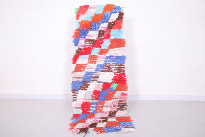 Colorful Runner Shaggy Rug 2.1 X 6 Feet