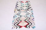 Shaggy Moroccan hallway Rug 2.3 X 6.5 Feet