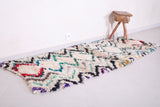 Shaggy Moroccan hallway Rug 2.3 X 6.5 Feet