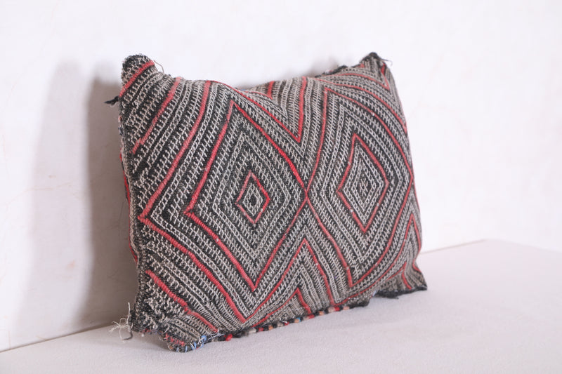 Striped Moroccan pillow 12.2 INCHES X 18.1 INCHES