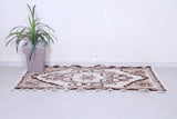 Vintage Berber Hallway Rug 2.5 X 5.9 Feet