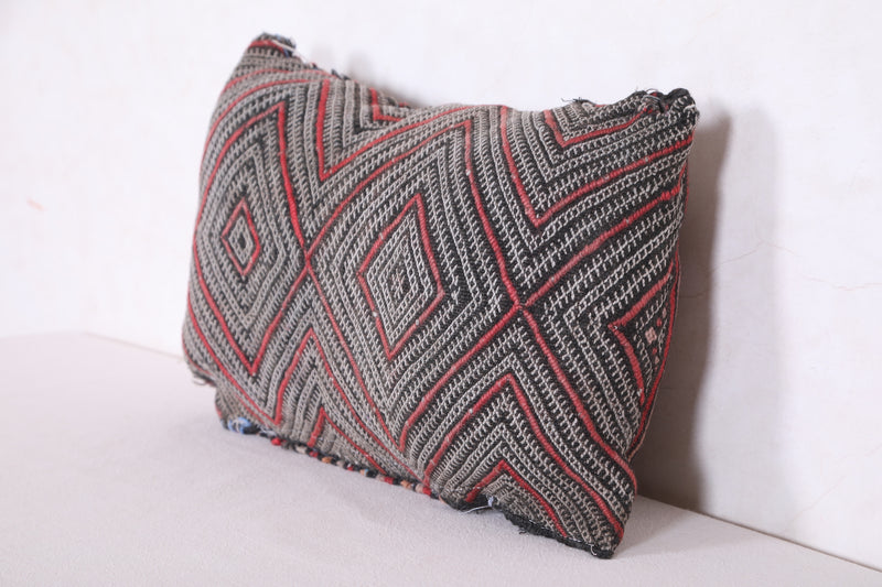 Striped Moroccan pillow 12.2 INCHES X 18.1 INCHES