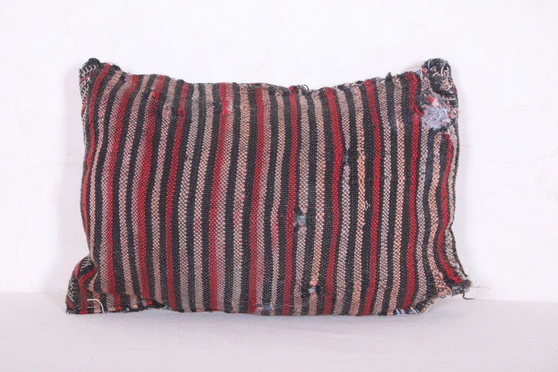 Striped Moroccan pillow 12.2 INCHES X 18.1 INCHES