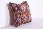 Moroccan handmade kilim pillow 13.3 INCHES X 15.7 INCHES