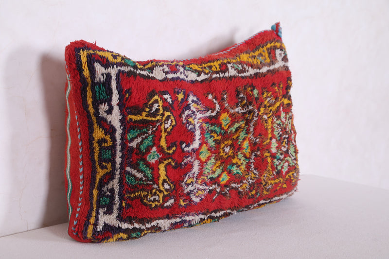 Long Moroccan Kilim Pillow 15.3 INCHES X 23.2 INCHES