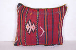 Moroccan handmade kilim pillow 13.3 INCHES X 15.7 INCHES