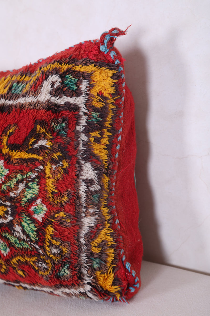 Long Moroccan Kilim Pillow 15.3 INCHES X 23.2 INCHES