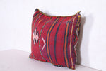 Moroccan handmade kilim pillow 13.3 INCHES X 15.7 INCHES