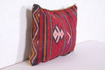 Moroccan handmade kilim pillow 13.3 INCHES X 15.7 INCHES