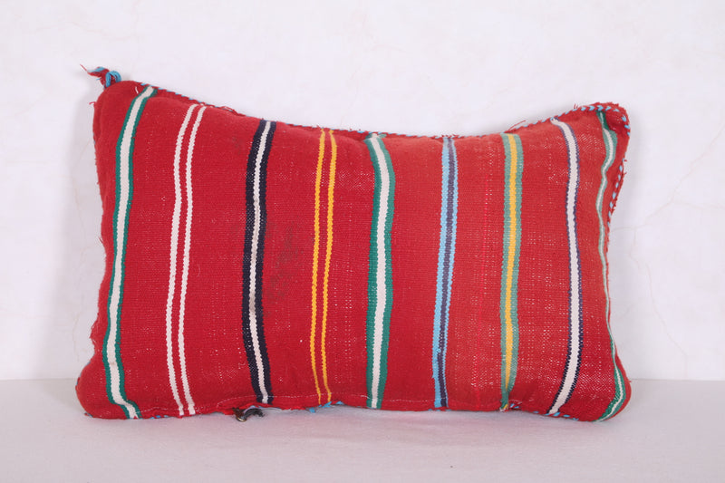 Long Moroccan Kilim Pillow 15.3 INCHES X 23.2 INCHES