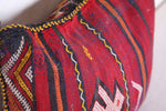 Moroccan handmade kilim pillow 13.3 INCHES X 15.7 INCHES