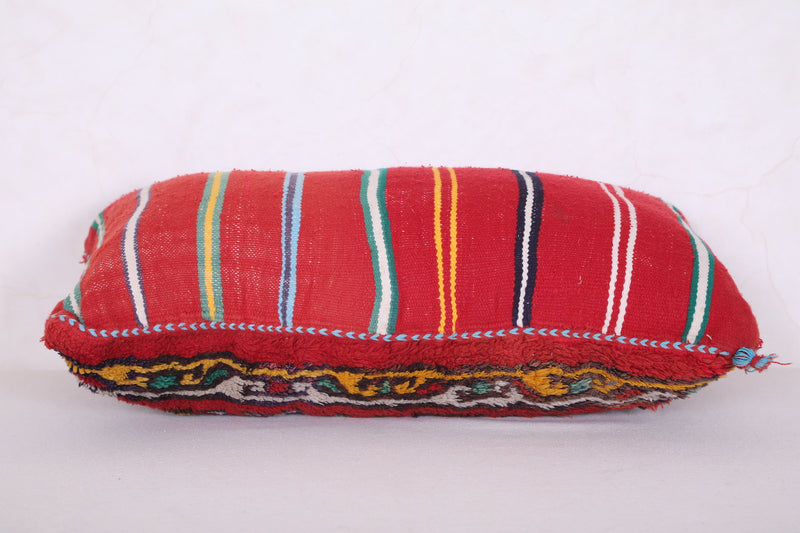 Long Moroccan Kilim Pillow 15.3 INCHES X 23.2 INCHES