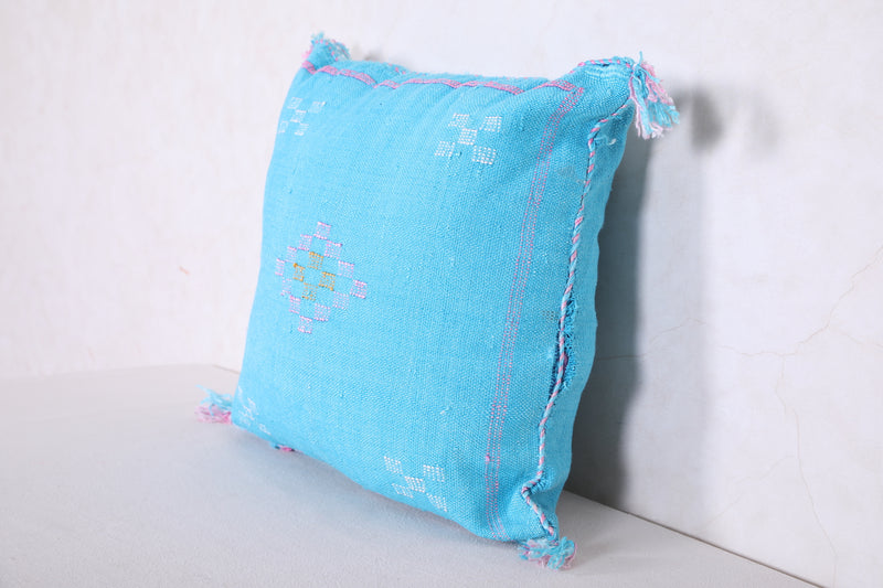 Sky blue Kilim Pillow 17.7 INCHES X 18.5 INCHES