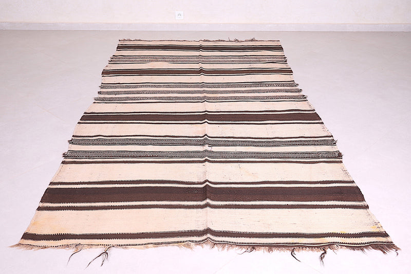 Handwoven Kilim 5 FT X 9.4 FT