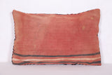 Vintage Moroccan kilim Pillow 15.3 INCHES X 23.6 INCHES