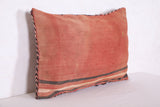 Vintage Moroccan kilim Pillow 15.3 INCHES X 23.6 INCHES