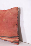 Vintage Moroccan kilim Pillow 15.3 INCHES X 23.6 INCHES