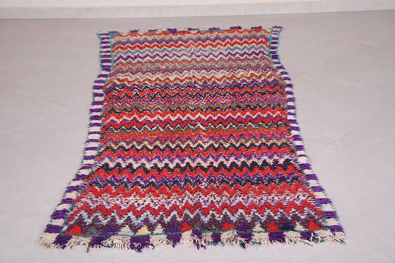 Hand woven Runner rug 3.4 x 7.9 Feet