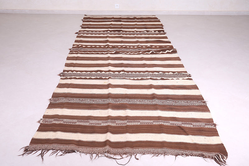 Handwoven Kilim 4.6 FT X 12.5 FT