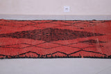 Red moroccan rug 4.3 X 8.3 Feet