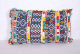 Moroccan handmade kilim pillow 14.1 INCHES X 22 INCHES