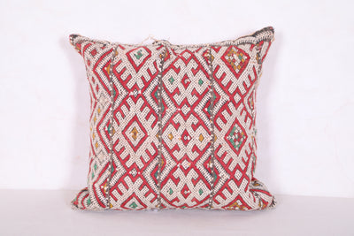 Moroccan kilim pillow 15.3 INCHES X 16.1 INCHES