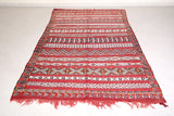 Moroccan kilim 5.4 FT X 9.4 FT Boho rug