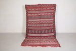 Moroccan kilim 5.4 FT X 9.4 FT Boho rug