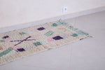 Vintage handmade runner rug  2.1 FT X 8.7 FT