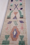 Vintage handmade runner rug  2.1 FT X 8.7 FT