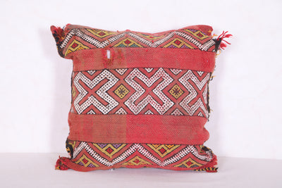 Moroccan pillow cover vintage 17.3 INCHES X 17.3 INCHES