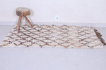 Vintage handmade moroccan berber runner rug 2.7 FT X 5 FT