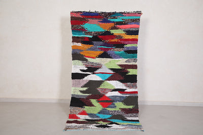 Colorful Kilim Rug 3.5 x 7.3 Feet