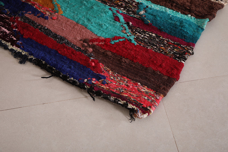 Colorful Kilim Rug 3.5 x 7.3 Feet