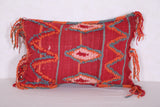 Red moroccan rug Pillow 15.7 INCHES X 22.8 INCHES