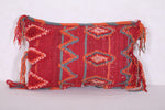 Red moroccan rug Pillow 15.7 INCHES X 22.8 INCHES