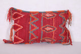 Red moroccan rug Pillow 15.7 INCHES X 22.8 INCHES