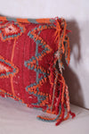 Red moroccan rug Pillow 15.7 INCHES X 22.8 INCHES